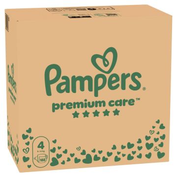 Pampers Premium Care pelene (mesečni box), veličina 4, 9-14 kg, 188 kom