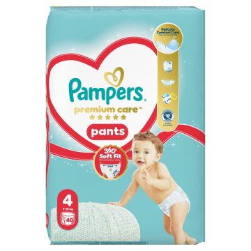 Pampers Premium pants Maxi, veličina 4, 9-15kg, 40kom