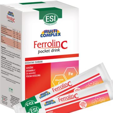 Esi Ferrolin C pocket drink 24x20 ml, rastvor