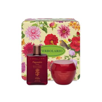 L'erbolario Sweet poppy set krema za telo i gel za tuširanje