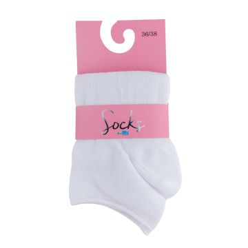 Lilly Trendy čarape Bianco 36-38 bele sokne