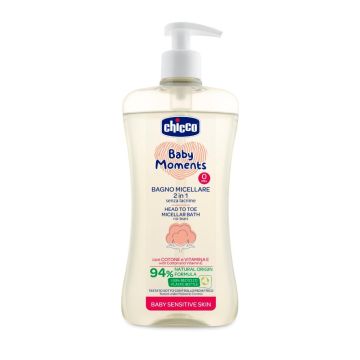 Chicco Baby Moments sensitive micelarna kupka 500ml