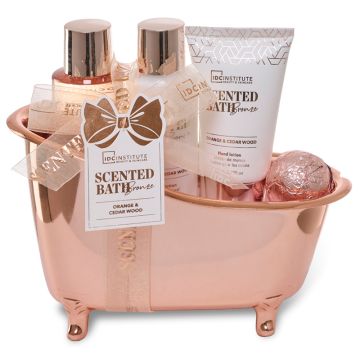 Idc ženski poklon set za telo ( gel 100ml + losion 100ml + losion za ruke 80ml + kupka 30g)