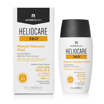 Heliocare 360° Mineral Tolerance Fluid sunscreen , 50ml