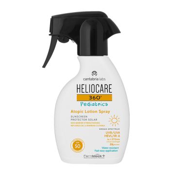 Heliocare 360° Pediactrics Atopic Lotion Spray sunscreen, 250ml