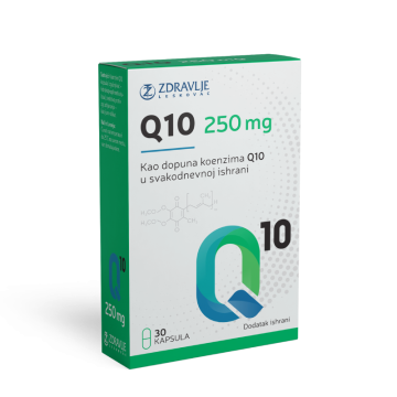 Q10 250mg, 30 kapsula