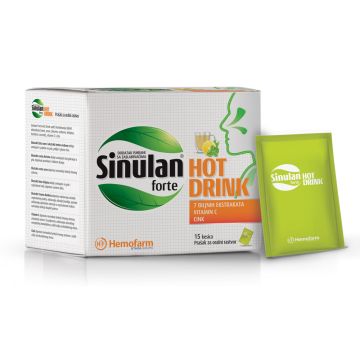 Sinulan forte hot drink, 15 kesica