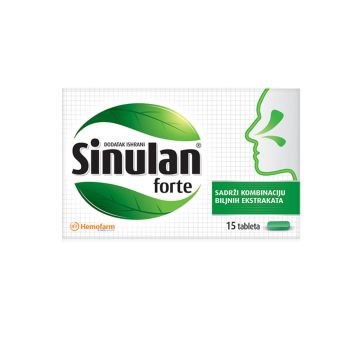 Sinulan forte, 15 tableta