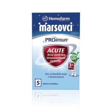 Marsovci PROimun Acute brza podrška imunološkom sistemu, 5 kesica praška