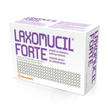 Laxomucil Forte 7 kesica