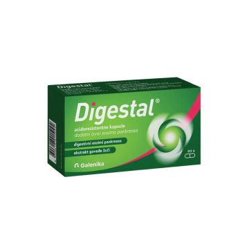 Digestal, 20 acidorezistentnih kapsula