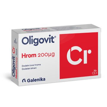 Oligovit Cr 200 µg, kapsule