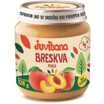 Juvitana kašica od breskve 128g