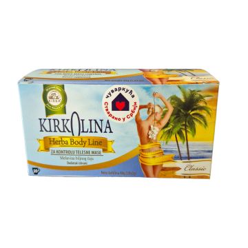 Kirkolina Classic HerbaBody Line čaj za kontrolu telesne mase 40g
