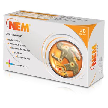 Pharmanova NEM 20x500mg kapsule