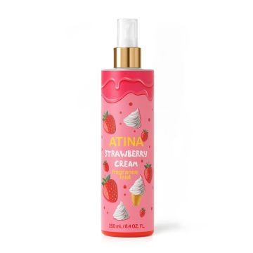 Atina strawberry cream hair & body mist 250ml