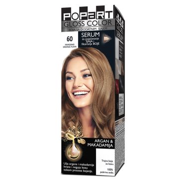 Popart Gloss Color 60 prirodno srednje plava boja za kosu