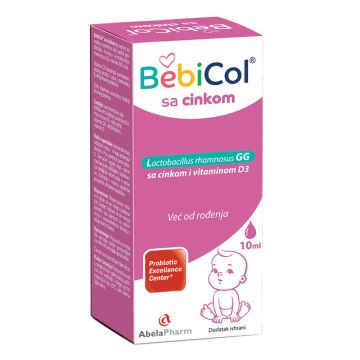 BebiCol sa cinkom probiotske kapi 10ml