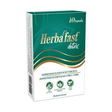 Herbafast Detox, 10 kapsula