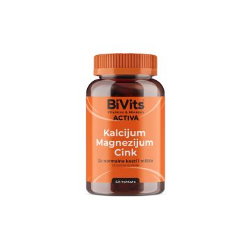 BiVits Activa Kalcijum Magnezijum Cink
