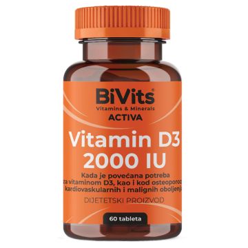 BiVits Activa Vitamin D3 2000 Iu