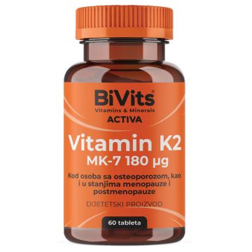 BiVits Activa Vitamin K2 Mk7 180µg