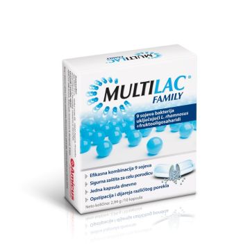 Multilac Family 10 caps