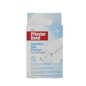 Pflaster Band Sensitive 20 kom