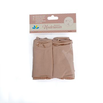 Lilly basic set gaćica brasiliana sa čipkom natur L