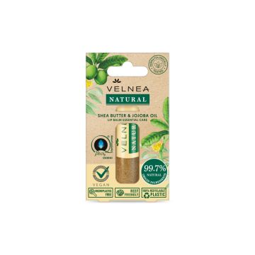 Velnea natural balzam za usne ši buter i ulje jojobe 5,5ml