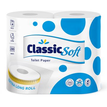 Lilly toalet papir Classic troslojni 4 kom