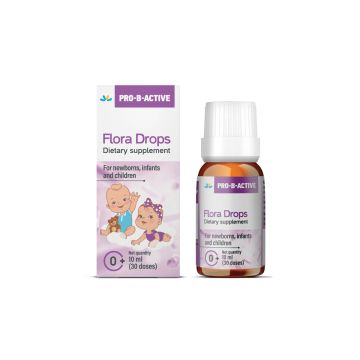 Pro-B-Active Flora Drops, probiotske kapi 10ml
