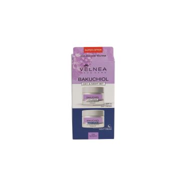 Velnea Bakuchiol set dnevna+noćna krema 2x50ml