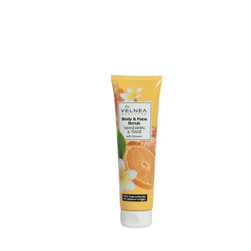 Velnea mandarin & tiaré piling za telo 150ml