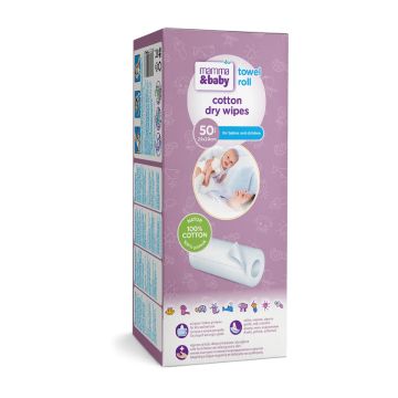 Mamma&baby pamučne suve krpice u rolni 50/1
