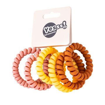 Yesss! spiralne gumice za kosu mix boja 6/1