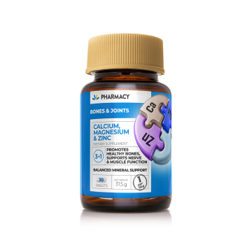 Pharmacy Calcium Magnesium Zinc, 30 tableta