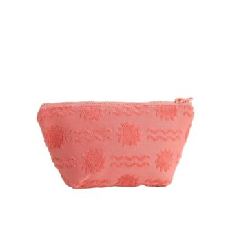 Yesss! neseser koralno roze sa talasima