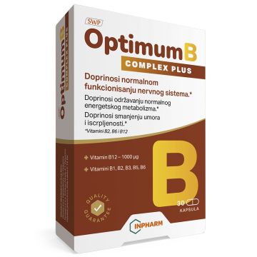 Optimum B Complex plus kapsule 30kom
