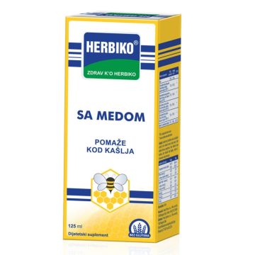Herbiko sirup sa medom 125 ml