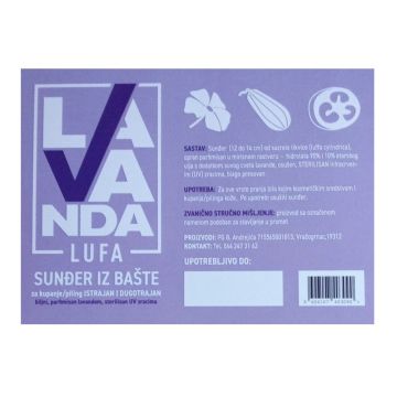 Lufa sunđer iz bašte za kupanje