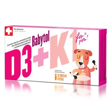 Babytol D3+K1  30 twist - off caps
