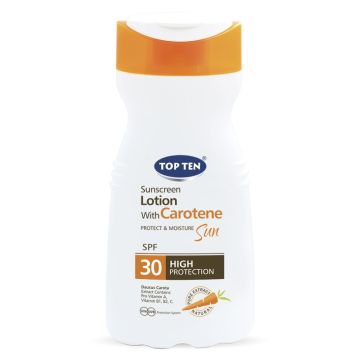 Top Ten Carotene losion za sunčanje SPF 30 200ml