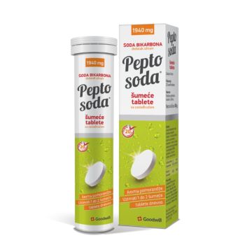 Pepto soda ukus pomorandže eff sa zaslađivačem (20eff 80g)