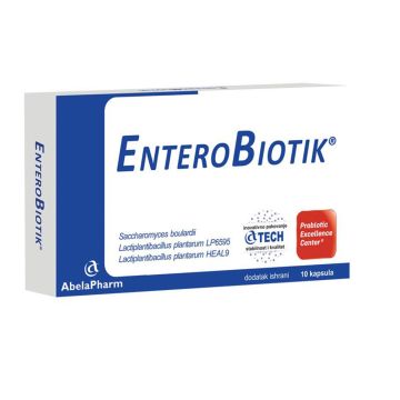 Probiotik Enterobiotik, 10 kapsula