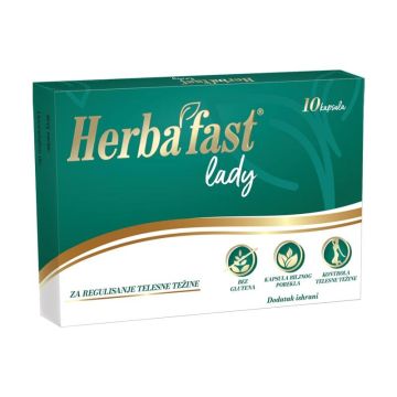 Herbafast lady, 10 kapsula