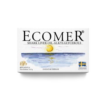 Ecomer 250 mg, 60 kapsula