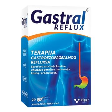 Gastral Reflux suspenzija u kesicama 20 kom