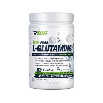 Workout Nutrition 100% L-glutamine 500g