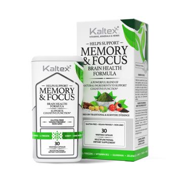Kaltex memory & focus brain health formula, 30 kapsula